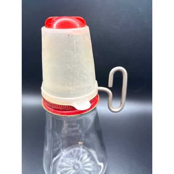 Vintage MCM Nut Herb Grinder Federal Housewares with Measuring Cup Lid 1950s - Picture 3 of 7